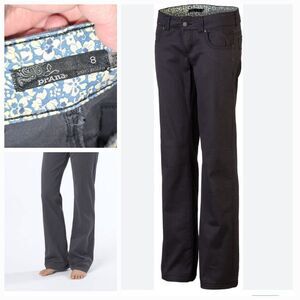 Prana Bedford Capri Pants Womens Size 8 33x29 Outdoor Hiking Gorpcore Usa